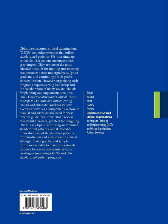 Produktbild: Objective Structured Clinical Examinations