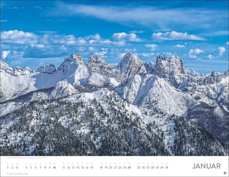 Produktbild: Faszination Alpen Posterkalender 2027