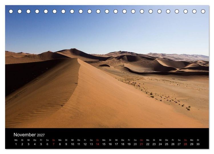 Produktbild: Wundersch&ouml;nes Namibia (Tischkalender 2027 DIN A5 quer), CALVENDO Monatskalender