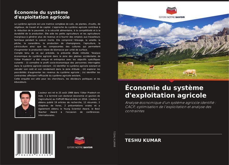 Produktbild: &Eacute;conomie du syst&egrave;me d'exploitation agricole