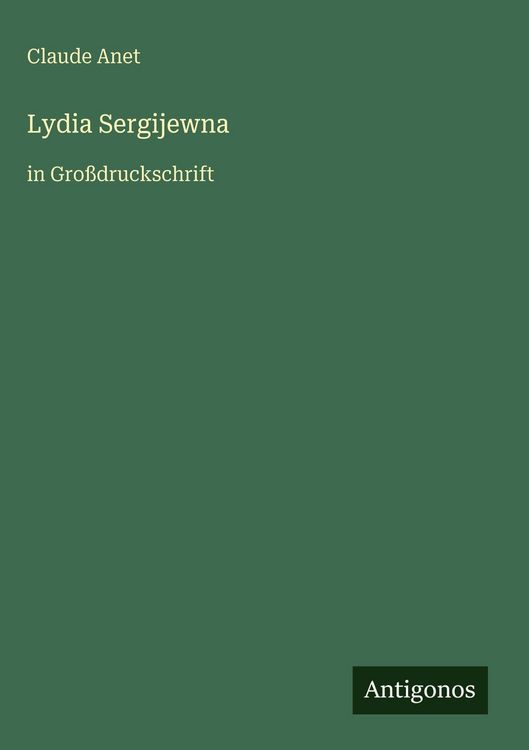 Produktbild: Lydia Sergijewna