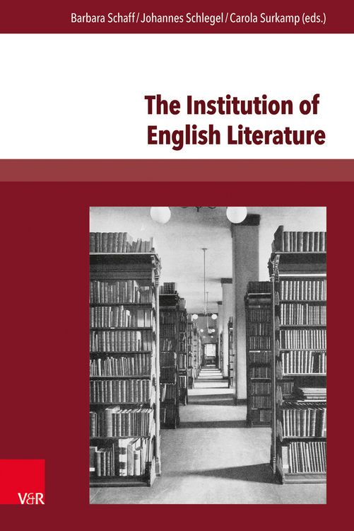 Produktbild: The Institution of English Literature