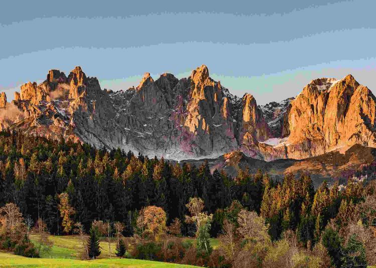 Produktbild: Erwachsenenpuzzle 1000 Teile - Farbenpracht am Wilden Kaiser