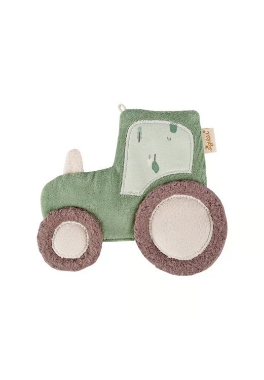Produktbild: Sigikid 39982 - Knistertuch Traktor, sigibaby Greifling, Baumwolle, 15 cm
