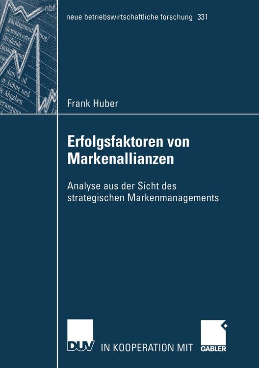 Produktbild: Erfolgsfaktoren von Markenallianzen