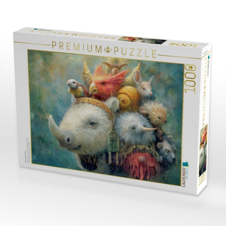 Produktbild: CALVENDO Puzzle Humorvolle Tiere | 1000 Teile Lege-Gr&ouml;&szlig;e 64x48cm Foto-Puzzle f&uuml;r gl&uuml;ckliche Stunden