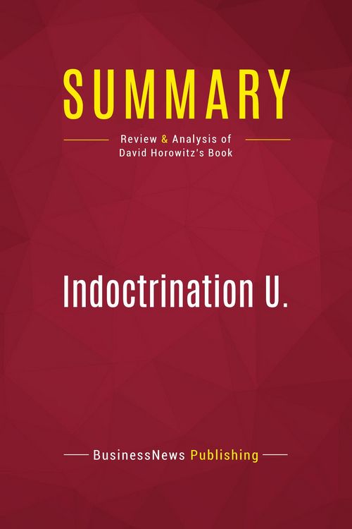 Produktbild: Summary: Indoctrination U.