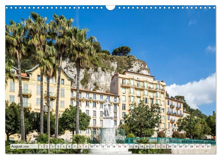 Produktbild: NIZZA Idyllische Impressionen (Wandkalender 2026 DIN A3 quer), CALVENDO Monatskalender
