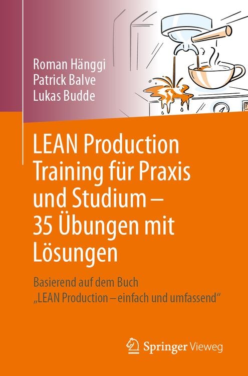 Produktbild: LEAN Production Training für Praxis und Studium – 35 Übungen mit Lösungen
