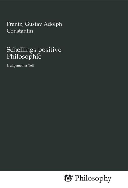 Produktbild: Schellings positive Philosophie