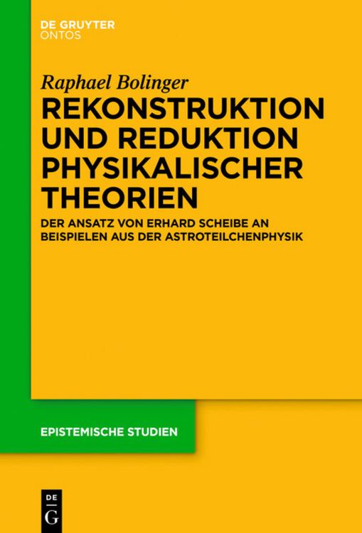 Produktbild: Rekonstruktion und Reduktion physikalischer Theorien