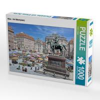 Produktbild: CALVENDO Puzzle Wien - Hof (Marktplatz) | 1000 Teile Lege-Gr&ouml;&szlig;e 64x48cm Foto-Puzzle f&uuml;r gl&uuml;ckliche Stunden