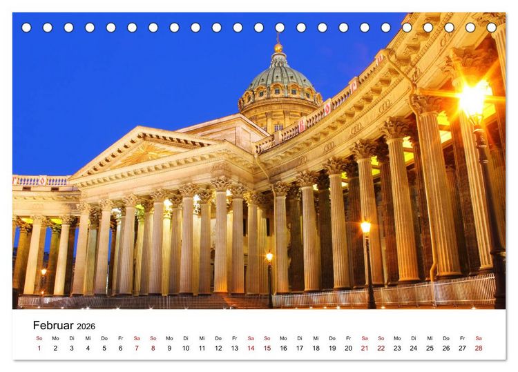 Produktbild: Goldenes Russland (Tischkalender 2026 DIN A5 quer), CALVENDO Monatskalender