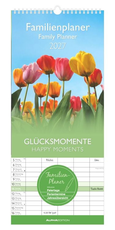 Produktbild: Familienplaner Gl&uuml;cksmomente 2027