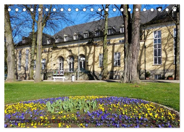 Produktbild: Bad Pyrmont - eine Kurstadt mit Flair (Tischkalender 2026 DIN A5 quer), CALVENDO Monatskalender