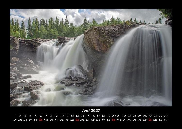 Produktbild: Landschaftskalender 2027 Fotokalender DIN A3