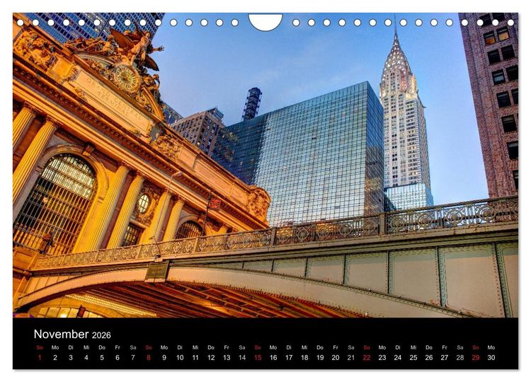 Produktbild: Zu Besuch in New York (Wandkalender 2026 DIN A4 quer), CALVENDO Monatskalender
