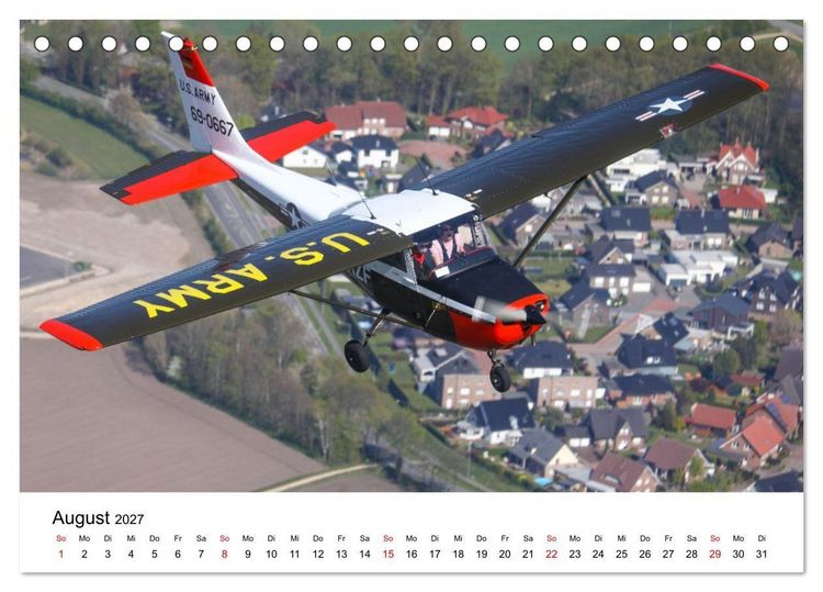 Produktbild: Klassiker der L&uuml;fte (Tischkalender 2027 DIN A5 quer), CALVENDO Monatskalender