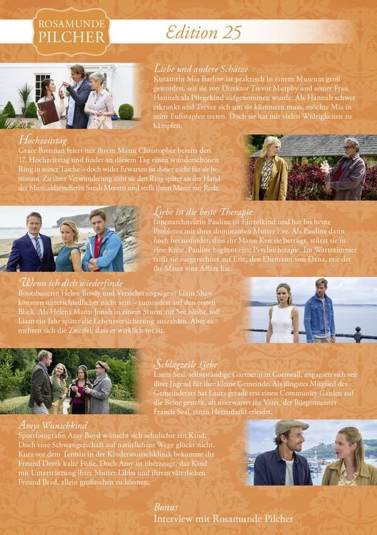 Rosamunde Pilcher Edition 25 [3 DVDs]
