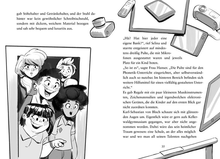 Produktbild: Die schlimmste Klasse der Welt (Band 4) &ndash; Drunter und dr&uuml;ber!