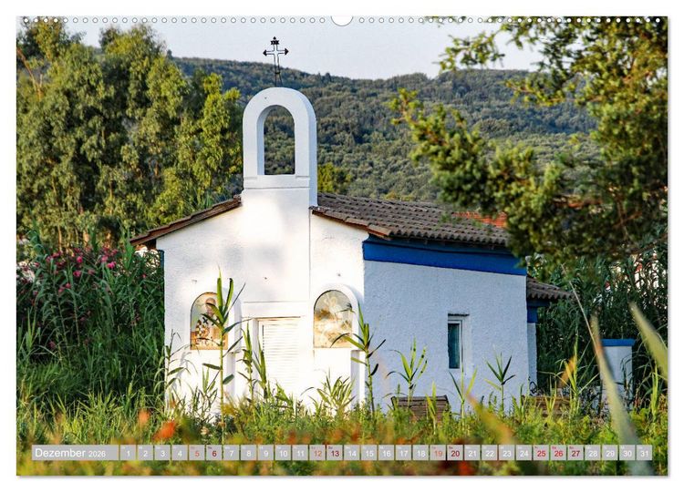 Produktbild: Erholung auf Korfu im St. Georg's Bay Country Club (Wandkalender 2026 DIN A2 quer), CALVENDO Monatskalender