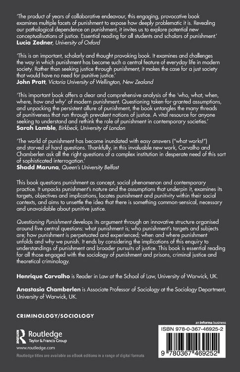 Produktbild: Questioning Punishment