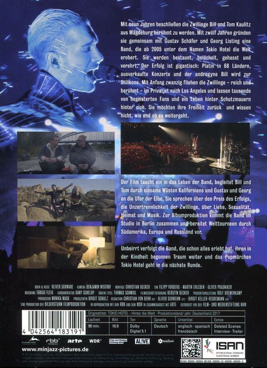 Produktbild: Tokio Hotel - Hinter die Welt [SE]