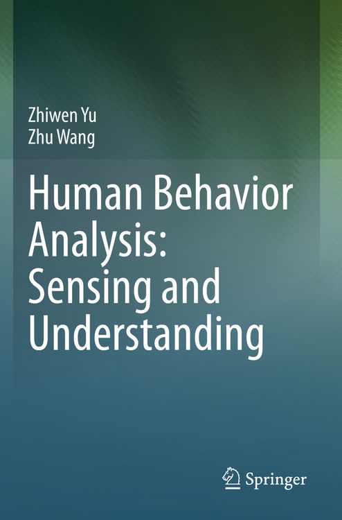 Produktbild: Human Behavior Analysis: Sensing and Understanding