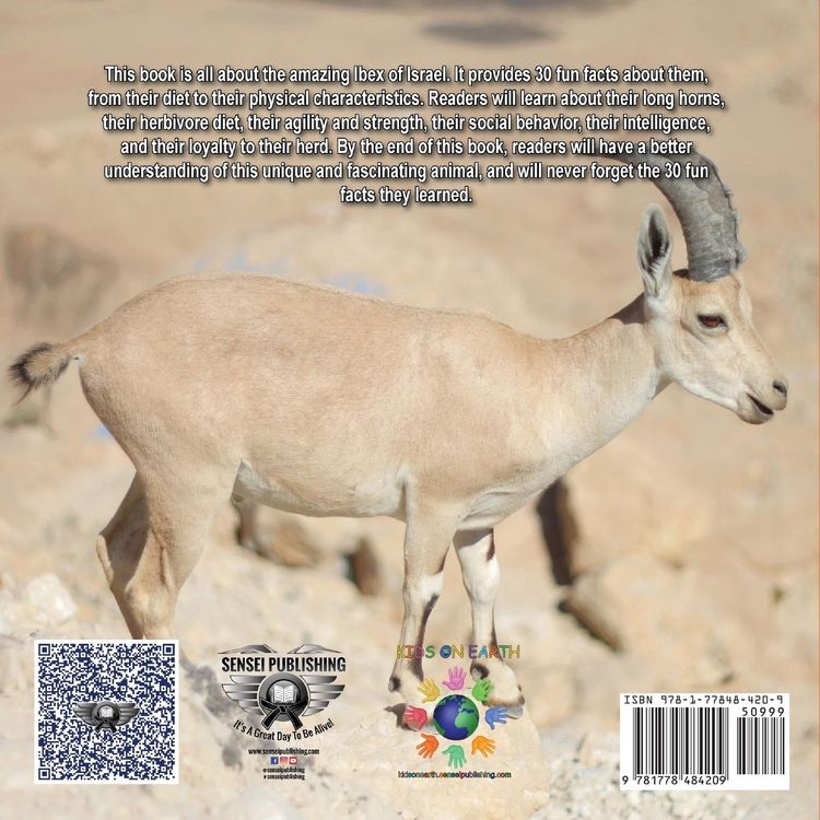 Produktbild: KIDS ON EARTH Wildlife Adventures - Explore The World - Ibex - Israel