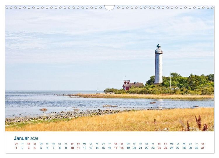 Produktbild: &Ouml;land - Schwedens Insel der Sonne und des Windes (Wandkalender 2026 DIN A3 quer), CALVENDO Monatskalender