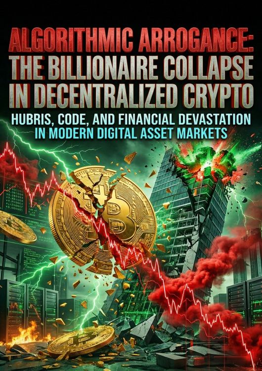 Produktbild: Algorithmic Arrogance: The Billionaire Collapse in Decentralized Crypto