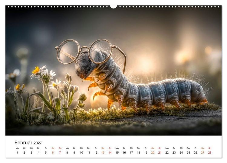 Produktbild: Brillen Bande (hochwertiger Premium Wandkalender 2027 DIN A2 quer), Kunstdruck in Hochglanz