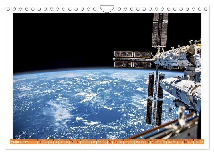 Produktbild: Im Weltall ist Stille (Wandkalender 2027 DIN A4 quer), CALVENDO Monatskalender