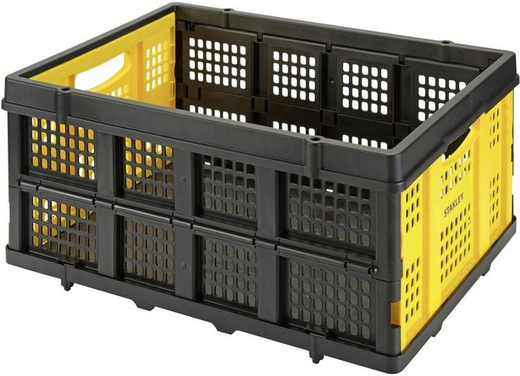Produktbild: STANLEY SXWTD-FT505 Klappbox (L x B x H) 568 x 410 x 272mm Schwarz, Gelb 1St.