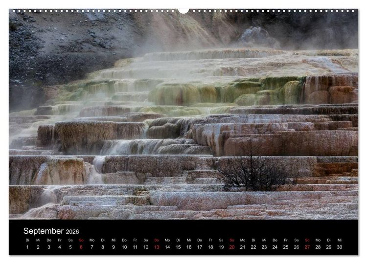 Produktbild: Wyoming & South Dakota (Wandkalender 2026 DIN A2 quer), CALVENDO Monatskalender
