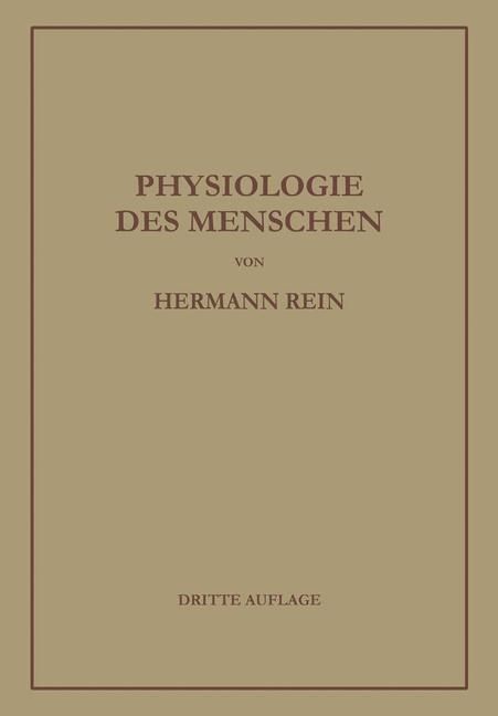 Produktbild: Einf&uuml;hrung in die Physiologie des Menschen
