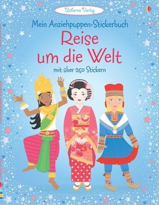 Produktbild: Mein Anziehpuppen-Stickerbuch: Reise um die Welt