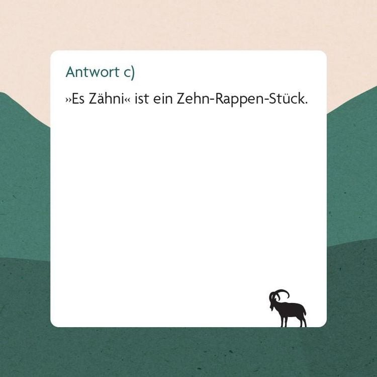 Produktbild: Dialekt-Quiz Schweiz