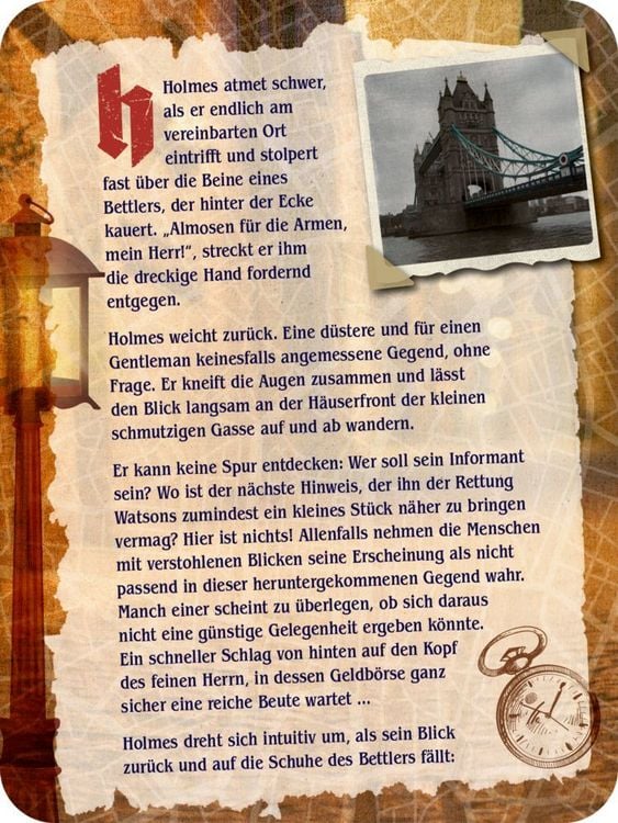 Produktbild: Sherlock Holmes, Krimi-Escape-AdventsSchachtelspiel