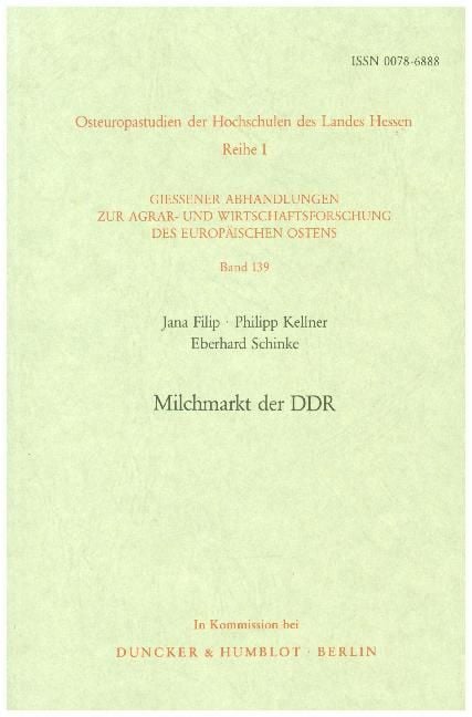 Produktbild: Milchmarkt der DDR.