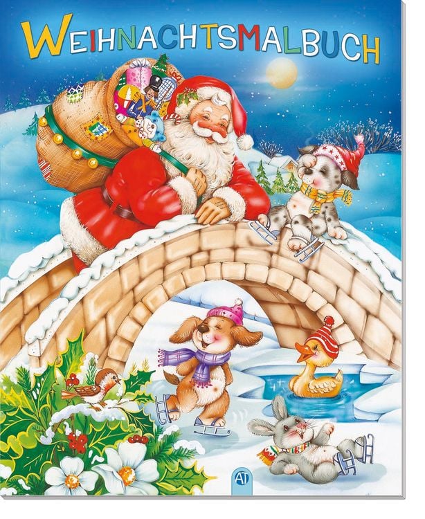 Produktbild: Tr&ouml;tsch Kleines Weihnachtsmalbuch