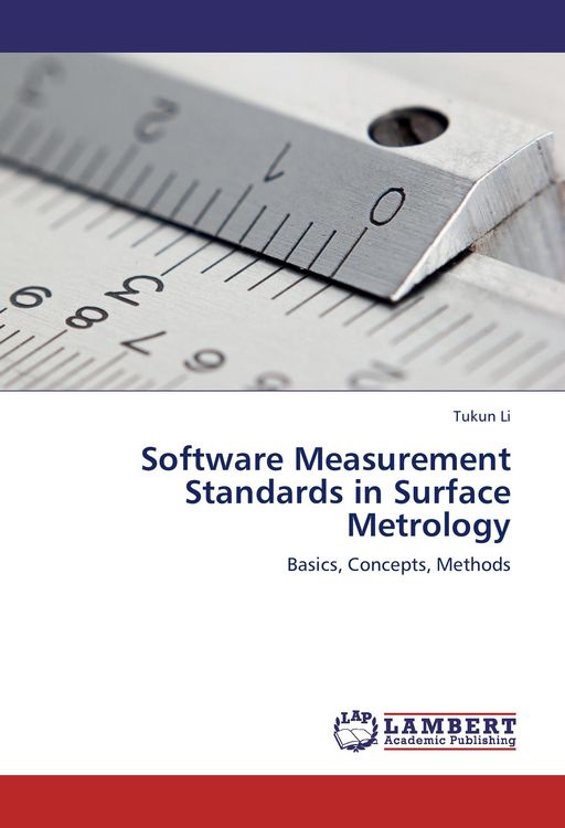 Produktbild: Software Measurement Standards in Surface Metrology