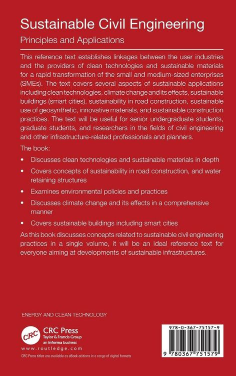 Produktbild: Sustainable Civil Engineering