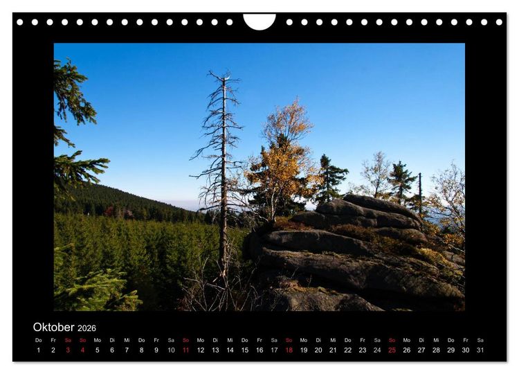 Produktbild: Impressionen aus dem Harz (Wandkalender 2026 DIN A4 quer), CALVENDO Monatskalender