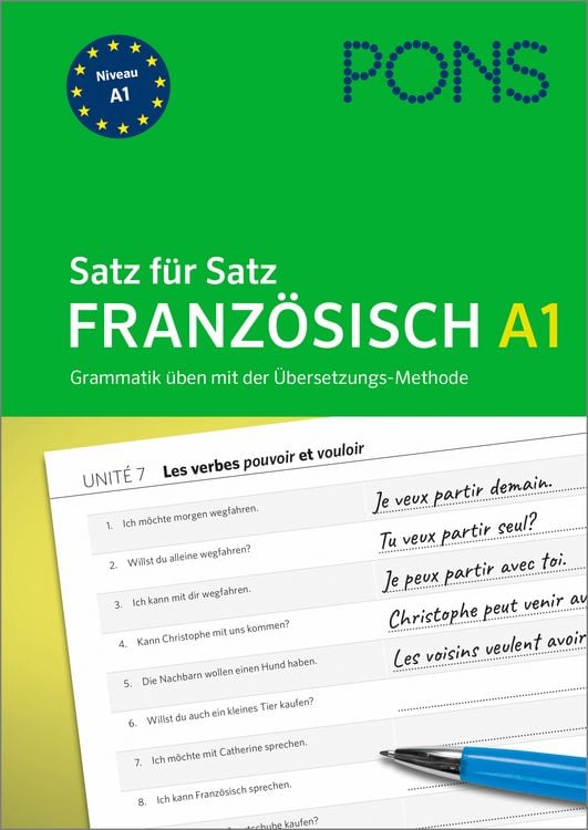 Produktbild: PONS Satz f&uuml;r Satz Franz&ouml;sisch A1