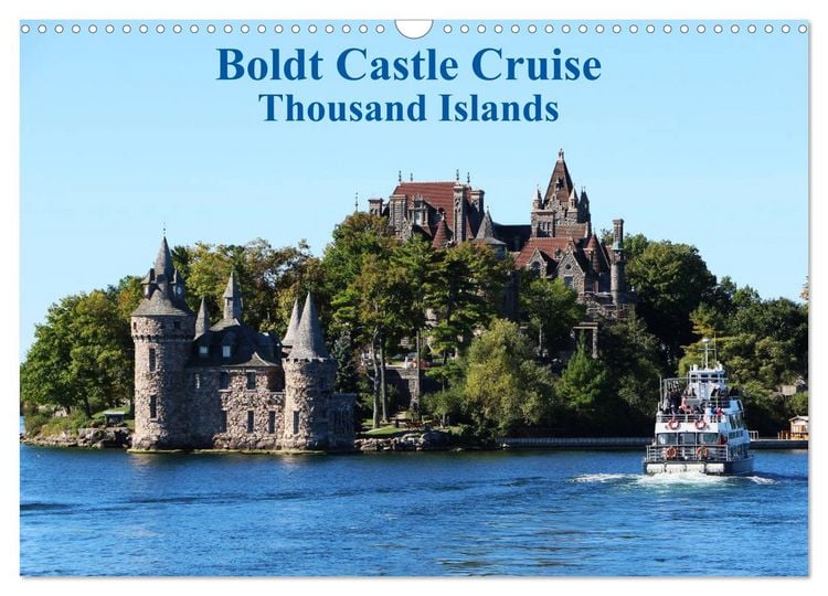 Produktbild: Boldt Castle Cruise Thousand Islands (Wall Calendar 2026 DIN A3 landscape), CALVENDO 12 Month Wall Calendar