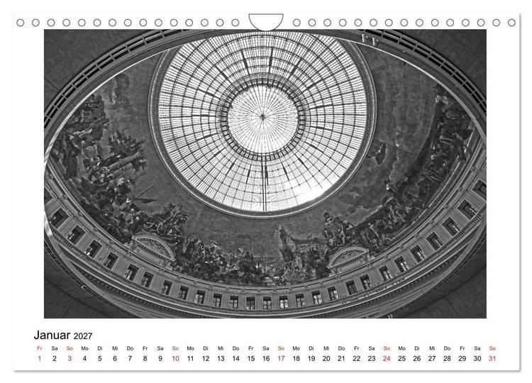 Produktbild: Paris vive la m&eacute;tropole (Wandkalender 2027 DIN A4 quer), CALVENDO Monatskalender
