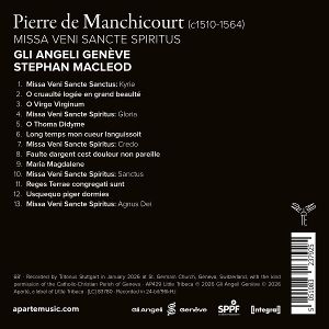 Produktbild: Manchicourt: Missa Veni Sancte Spiritus