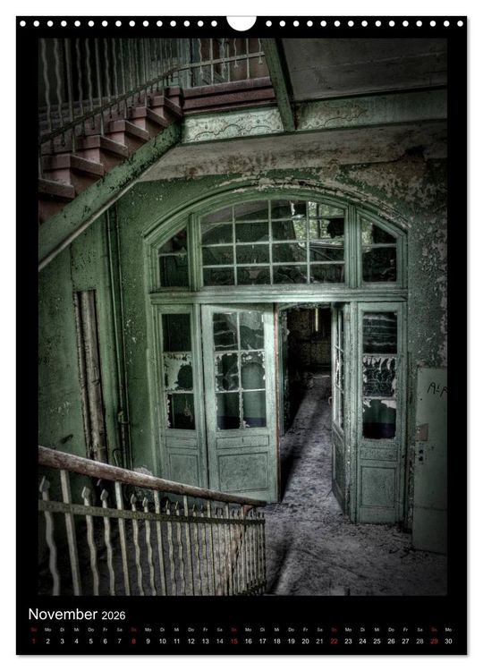Produktbild: Lost Places Vergessene Orte (Wandkalender 2026 DIN A3 hoch), CALVENDO Monatskalender