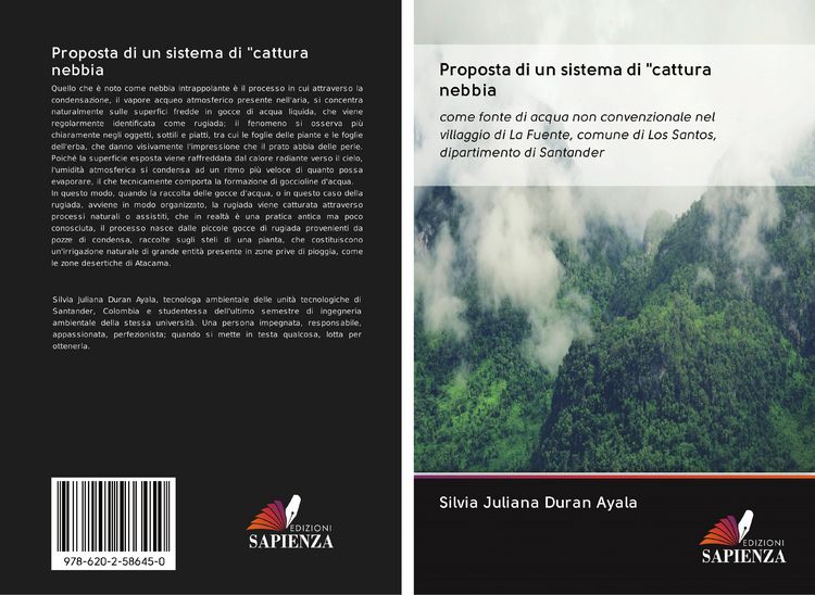 Produktbild: Proposta di un sistema di "cattura nebbia